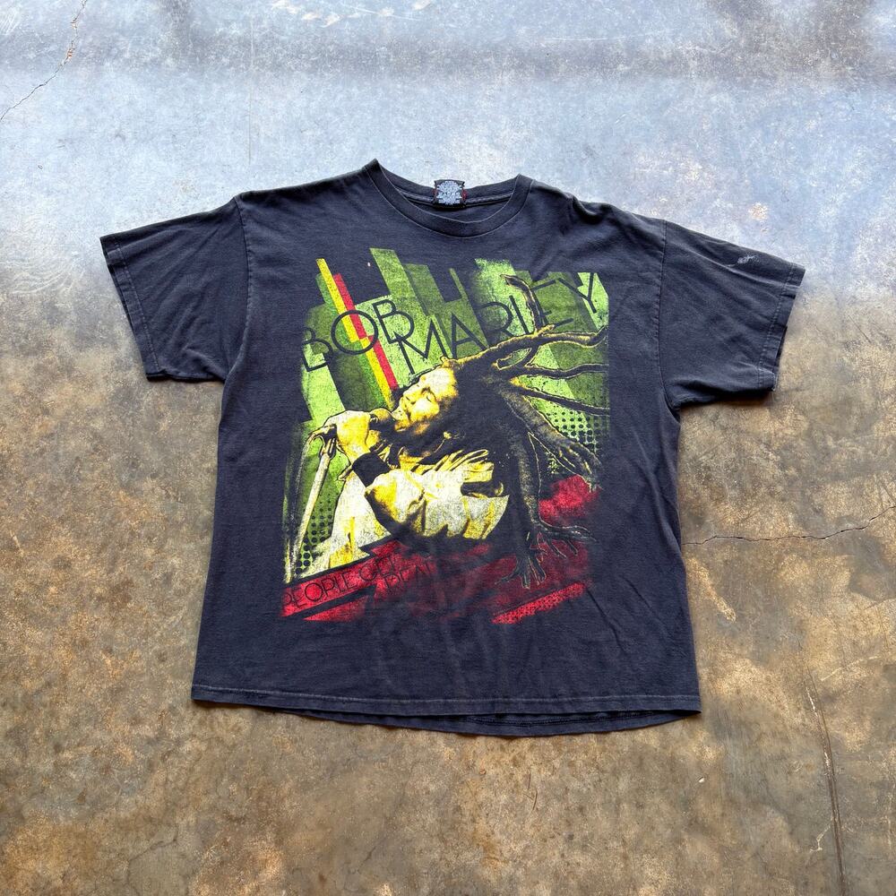 Vintage 90s Rap Tee Style Bob Marley T-shirt